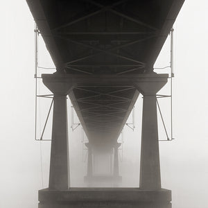 bridge photography print, landscape