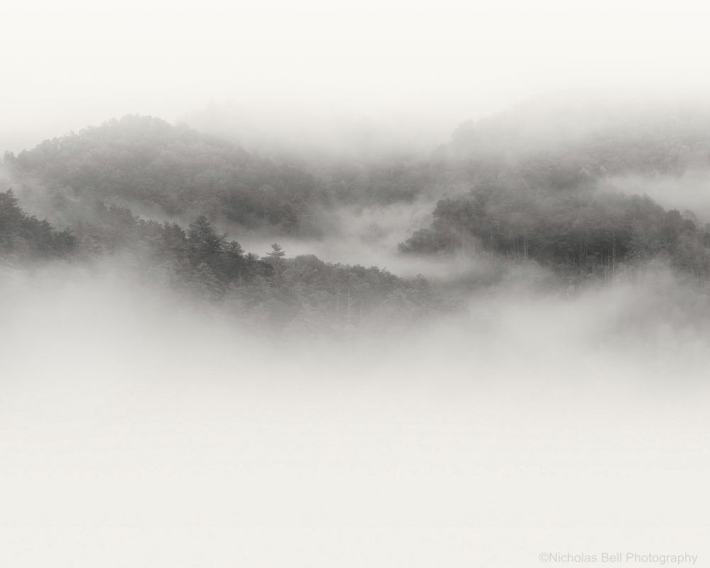 smoky mountains photography, print